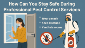 What Safety Precautions Should Be Taken During Professional Pest Extermination Services?