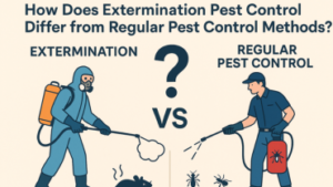 How Does Extermination Pest Control Differ from Regular Pest Control Methods?